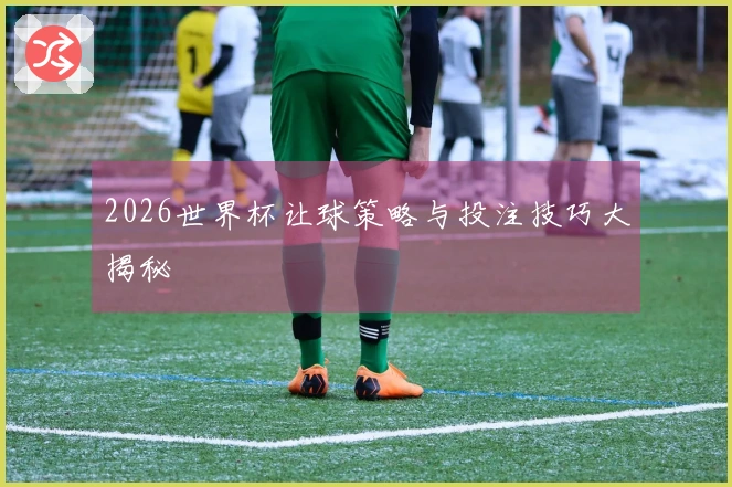 2026世界杯让球策略与投注技巧大揭秘