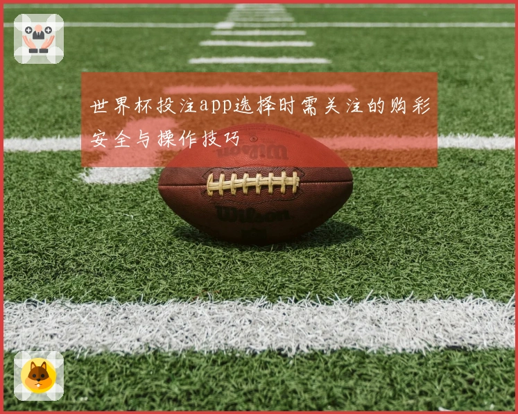 世界杯投注app选择时需关注的购彩安全与操作技巧
